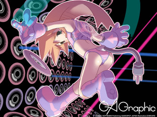 Pink catgirl purple outfit hat - a pink hair free wallpaper