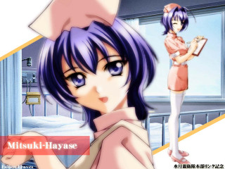 Purple hair girl book window - a pink shirt free wallpaper