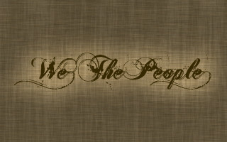 Brown background we the people - a brown background free wallpaper