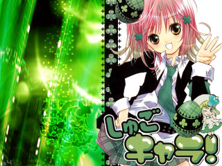 Pink hair girl green hat - pink hair free wallpaper