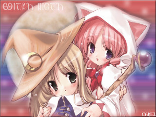 Anime girls hats cat ears - one girl free wallpaper