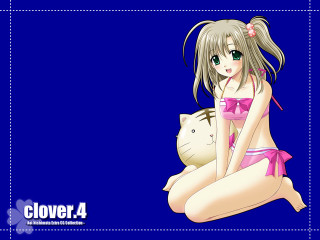 Girl bikini cat kyoto animation - a girl in a bikini free wallpaper