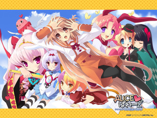 Anime girls blue sky butterflies - hint of yayoi kasuma free wallpaper