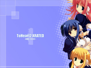 Anime girls long hair blue 30 - a group of anime girls free wallpaper