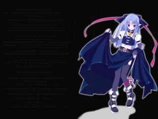 Anime bluehair longskirt sword tail - a sword and a sword free wallpaper