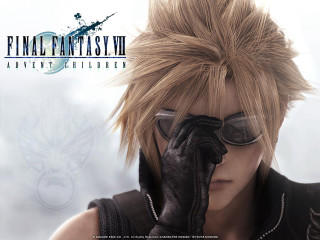 Blonde spiked hair sunglasses portrait - their face free wallpaper