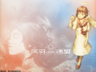 Angel girl blue red white - angel free wallpaper