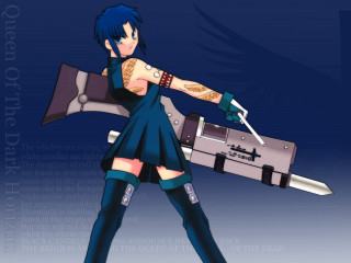 Woman sword tattoo box gun - a box free wallpaper