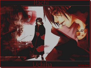 Anime couple red background gothic - anime art free wallpaper