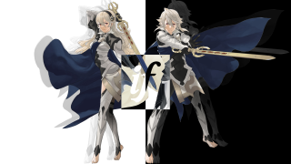 Woman white dress sword black 2 - a sword and a sword free wallpaper