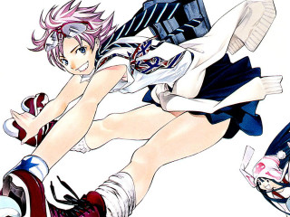 Woman sneakers backpack manga animalears - a backpack free wallpaper