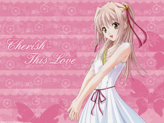 Cherish love pink butterfly dress - a girl in a dress free wallpaper for desktop