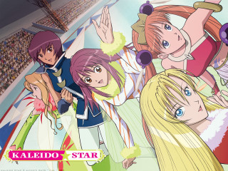 Kaleid star anime girls stadium - a crowd of people free wallpaper