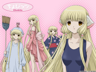 Blonde anime girls elf kimono - a broom free wallpaper