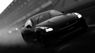 Black car driving street tall - a black car free wallpaper