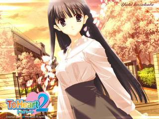 Girl dress tree autumn flower - a girl in a dress free wallpaper for desktop