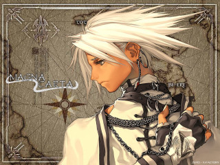 White haired man chain necklace - outfit free wallpaper