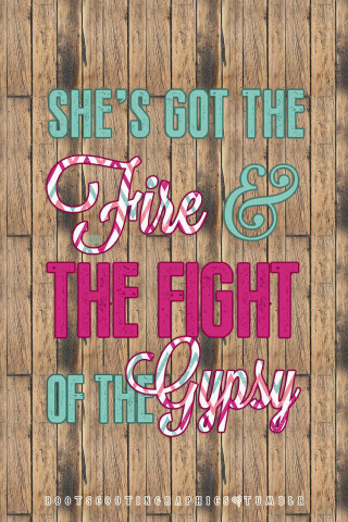 Wooden wall quote fire fight - gaudy color free wallpaper