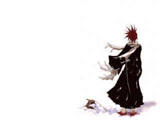 Red haired boy black dress - vanita free wallpaper