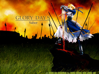 Woman blue dress sword fire - a fire free wallpaper