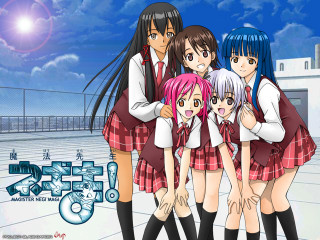 Group girls building sky clouds - a group of girls free wallpaper