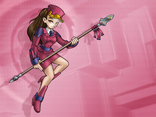 Cartoon girl flying hat broom - a broom and a hat free wallpaper