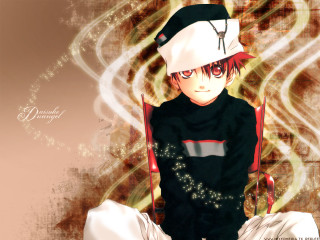 Man sitting black shirt white - a white hat free wallpaper