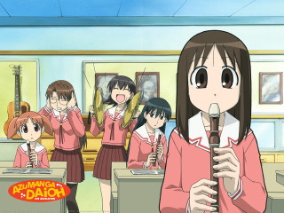 Girl pink uniform microphone classroom - a classroom free wallpaper