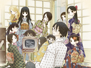 Group people tv room art - a tv free wallpaper
