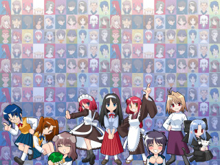 Anime girls wall pictures hands - their hand free wallpaper