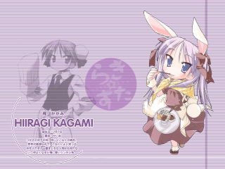 Girl bunny ears purple rabbit - kawaii free wallpaper