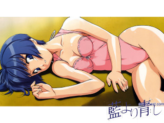 Pink bikini woman laying beach - a pink bikini free wallpaper