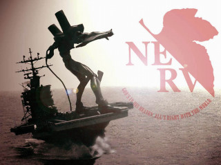 Statue woman ship ocean red - a ship in the ocean free wallpaper