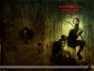 Man chair woman knife demon - ben templesmith free wallpaper
