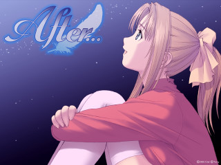 Girl ponytail dark night fireworks - the dark free wallpaper