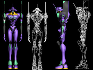 Robot views wireframe netart purple - a white outline free wallpaper