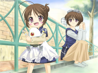 Anime girls bridge rayonism manga - a ball free wallpaper