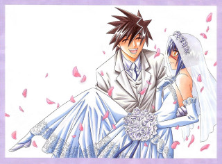 Bride groom wedding veil cherry - a bride and groom free wallpaper