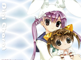 Anime couple hugging blue sky 2 - magic realism free wallpaper