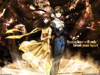 Anime couple neo romanticism quote - a quote free wallpaper