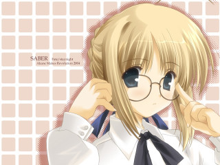 Girl glasses pink background argyle - glass free wallpaper