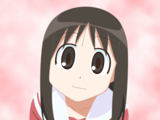 Girl black hair red shirt 3 - big free wallpaper
