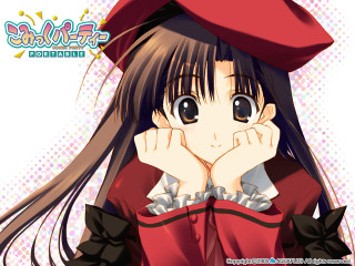 Girl redhat reddress kyoto portrait - a red hat free wallpaper