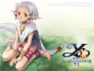 Girl sword elf outdoors smile - the ground next free wallpaper