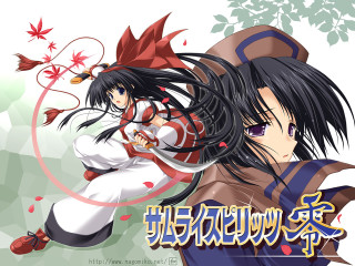 Anime couple autumn leaves cherry - the word free wallpaper