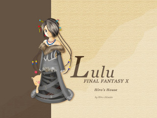 Lulu cat heroine hurufiyya portrait - final free wallpaper
