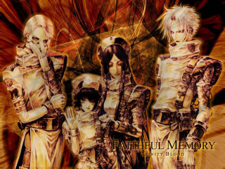 Gothic armor group painting blonde - a painting of a woman free wallpaper