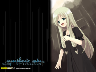 Girl white hair rain hand - long white hair free wallpaper for desktop