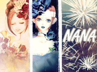 Fireworks woman flowers anime poster - charly amani free wallpaper