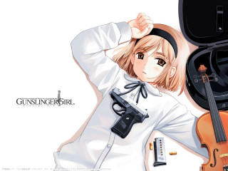 Chizuko yoshida girl violin gun - a gun free wallpaper